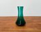Mid-Century German Green Glass Vase from Leichlingen Rheinkristall, 1960s 4
