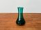 Mid-Century German Green Glass Vase from Leichlingen Rheinkristall, 1960s, Image 5