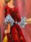 Mabris, Une danseuse de flamenco, óleo sobre lienzo, Imagen 3