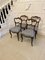 Antique Victorian Rosewood Dining Chairs, 1860, Set of 4 4