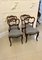 Antique Victorian Rosewood Dining Chairs, 1860, Set of 4 3