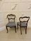Antique Victorian Rosewood Dining Chairs, 1860, Set of 4 5
