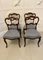 Antique Victorian Rosewood Dining Chairs, 1860, Set of 4 1