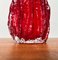 Mid-Century German Heavy Bark Glass Vase from Ingrid Glas, Germany, 1960s 3