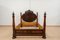 Large Antique Portuguese Romantic Bed, 19th Century, Image 10