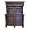 18th Centiry Carved Wood Cabinet 1