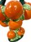 Vaso vintage, Spagna, motivo arancione, Immagine 3