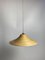 Lámpara colgante italiana de bambú y latón de Gabriella Crespi, años 70, Imagen 2