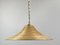 Italian Bamboo and Brass Pendant by Gabriella Crespi, 1970s 3