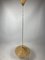 Italian Bamboo and Brass Pendant by Gabriella Crespi, 1970s 7