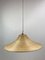 Lámpara colgante italiana de bambú y latón de Gabriella Crespi, años 70, Imagen 5