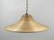 Lámpara colgante italiana de bambú y latón de Gabriella Crespi, años 70, Imagen 9