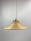 Lámpara colgante italiana de bambú y latón de Gabriella Crespi, años 70, Imagen 6