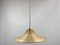 Lámpara colgante italiana de bambú y latón de Gabriella Crespi, años 70, Imagen 10