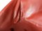 Silla plegable Plona de escay rojo y aluminio de G. Piretti para Anonima Castelli, años 60, Imagen 2