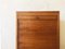 Teak Chest of Drawers with Rolling Door, Denmark, 1960s, Image 5