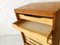 Teak Chest of Drawers with Rolling Door, Denmark, 1960s 12