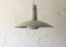 Opaline and Metal Ceiling Lamp attributed to Limburg, 1960s, Image 1