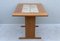 Small Mid-Century Teak and Tile Dining Table from Gangso Mobler 11