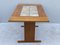 Small Mid-Century Teak and Tile Dining Table from Gangso Mobler, Image 10