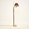 Vintage Swedish Enameled Tole and Brass Floor Lamp attributed to Borens from Boréns, 1970s 2