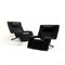 Postmodern Reclining Lounge Chairs by G.P. Vitelli & T. Ammannati for Brunati, Italy, 1990s, Set of 2 1