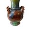 Mid-Century Spanish Nijar Multicolor Ceramic Vase, Image 2