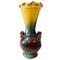 Mid-Century Spanish Nijar Multicolor Ceramic Vase, Image 1