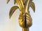 Large Floor Lamp with Pineapple in Gilded Metal, 1970s 9
