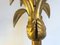 Large Floor Lamp with Pineapple in Gilded Metal, 1970s, Image 9