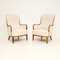 Vintage Swedish Armchairs by Carl Malmsten, 1950, Set of 2, Image 1