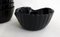 Bowls in Black Opaline Glass from Arc, France, 1980s, Set of 6, Image 2