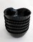 Bowls in Black Opaline Glass from Arc, France, 1980s, Set of 6 4
