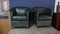 Green Leather Aura Armchairs by Paolo Piva for Wittmann, 1980s, Set of 2 1