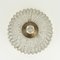 Vintage Crystal and Brass Flush Mount, 1950s, Image 5