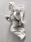 Wall Mounted White Glazed Ceramic Cherub Candleholder from Goldscheider, Austria, 1930s, Image 5