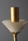 Lámpara colgante Hollywood Regency bañada en oro de Müller Munich, años 70, Imagen 8
