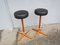 Vintage Stools by Börje Johanson, 1950s, Set of 2, Image 14