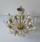 Deckenlampe mit Blumenmuster von Vereinigte Werkstätten Collection 8