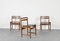 Mid-Century Teak and Leatherette Dining Chairs, 1960s, Set of 4 7