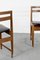 Mid-Century Esszimmerstühle aus Teak & Kunstleder, 1960er, 4 . Set 5