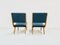Vostra Chairs in Fabric by Jens Risom for Knoll, 1950s, Set of 2 13