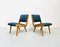 Vostra Chairs in Fabric by Jens Risom for Knoll, 1950s, Set of 2 3