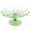 Cake Bowl on Stand from Ząbkowice Glassworks, 1970s, Image 1