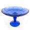 Cake Bowl on Stand from Ząbkowice Glassworks, 1970s, Image 1