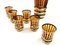 Czechoslovakian Pop Art Liquor Set from Kamenicky Senov, 1950s, Set of 7 6