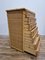 Bamboo Rattan and Brass Chest of Drawers by Dal Vera, Italy, 1970s 4