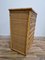 Bamboo Rattan and Brass Chest of Drawers by Dal Vera, Italy, 1970s, Image 6