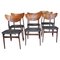 Mid-Century Chairs in the style of H.P. Hansen, Set of 6, Image 1