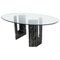 Mid-Century Modern Dining Table in Marble and Glass attributed to Carlo Scarpa, Italy, 1960s, Image 1